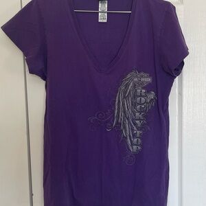 Harley-Davidson Purple Graphic Tee